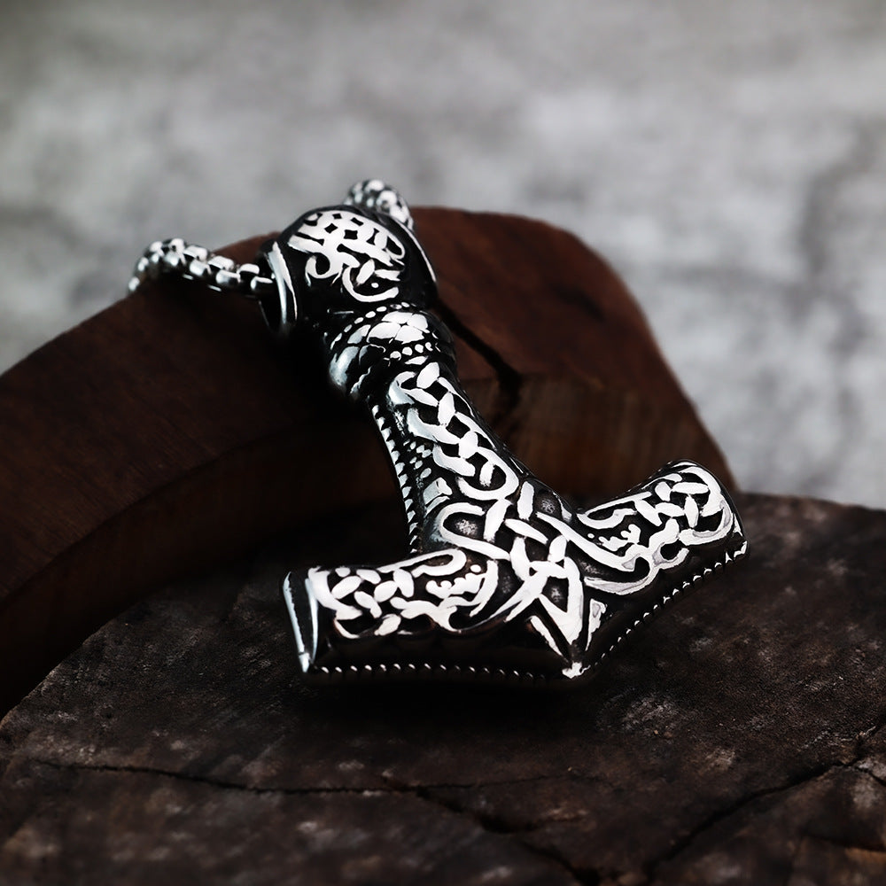 European And American Style Viking Thor Hammer Necklace