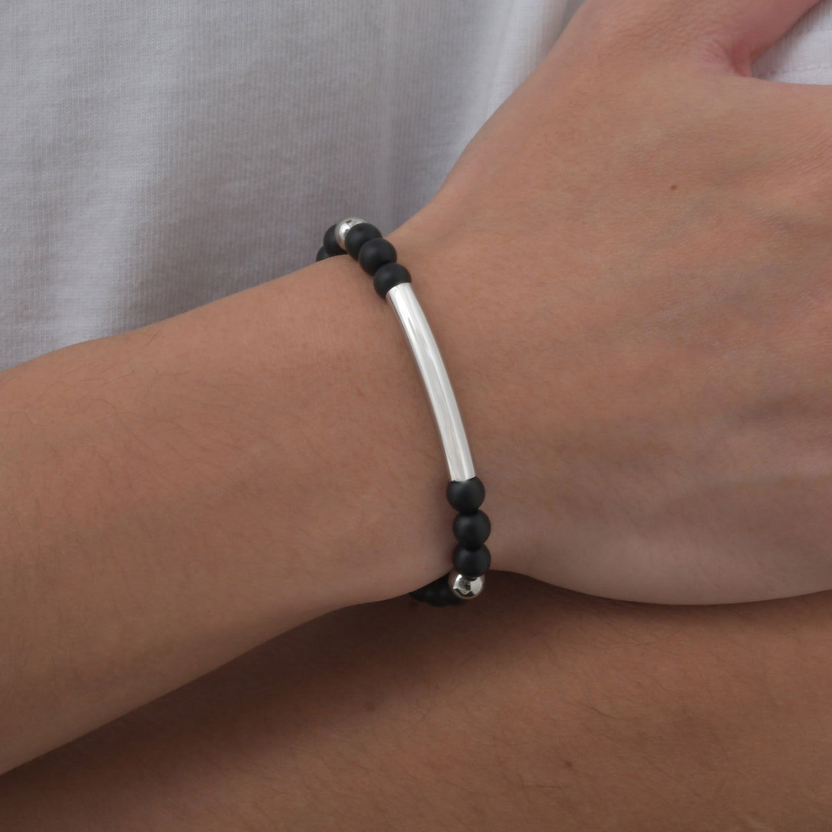 Adjustable Stainless Steel Bracelet for Men
