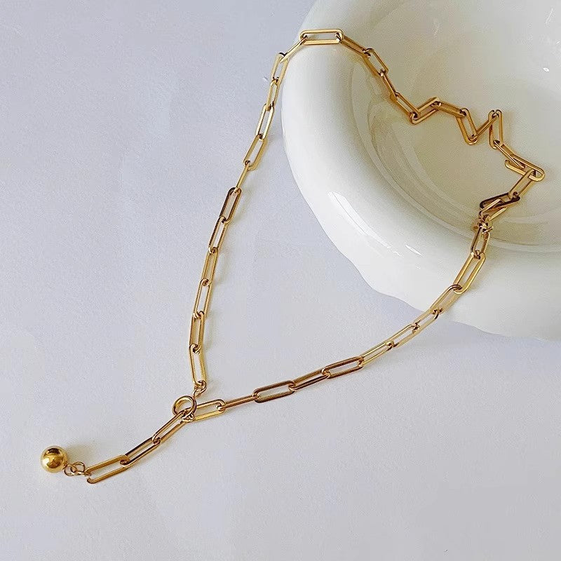 Planderful Jewelry Gold Plated Necklace For Women