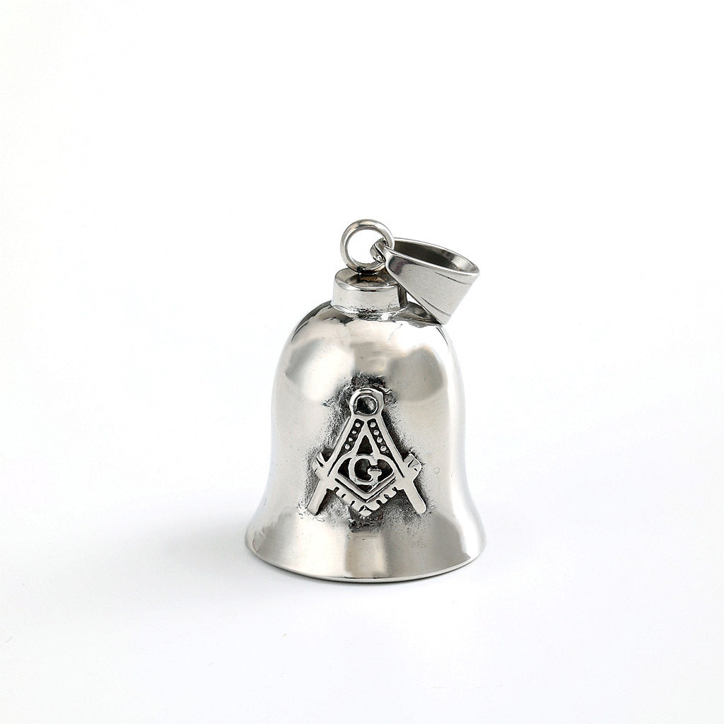 Vintage Stainless Steel Pendant Necklace