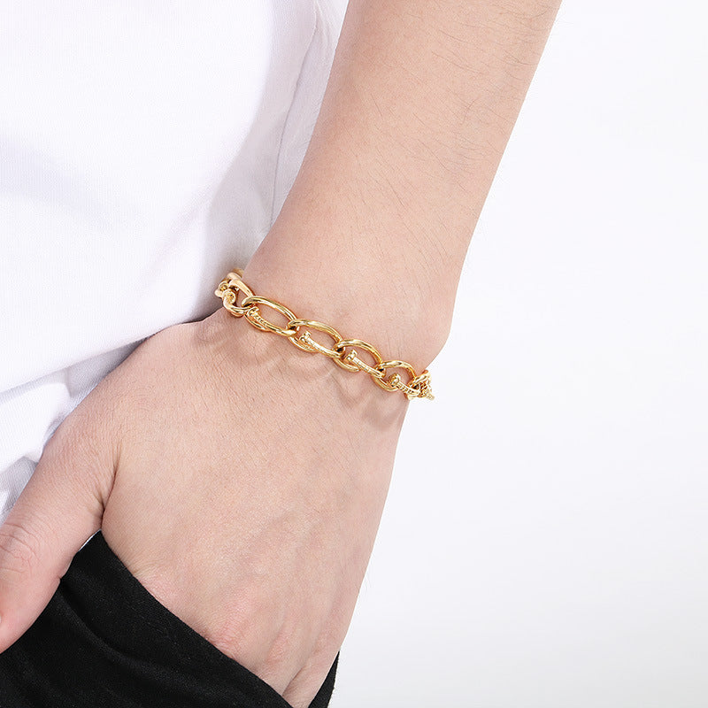 Planderful Everyday Genie Spiny Nail Bracelet for Men