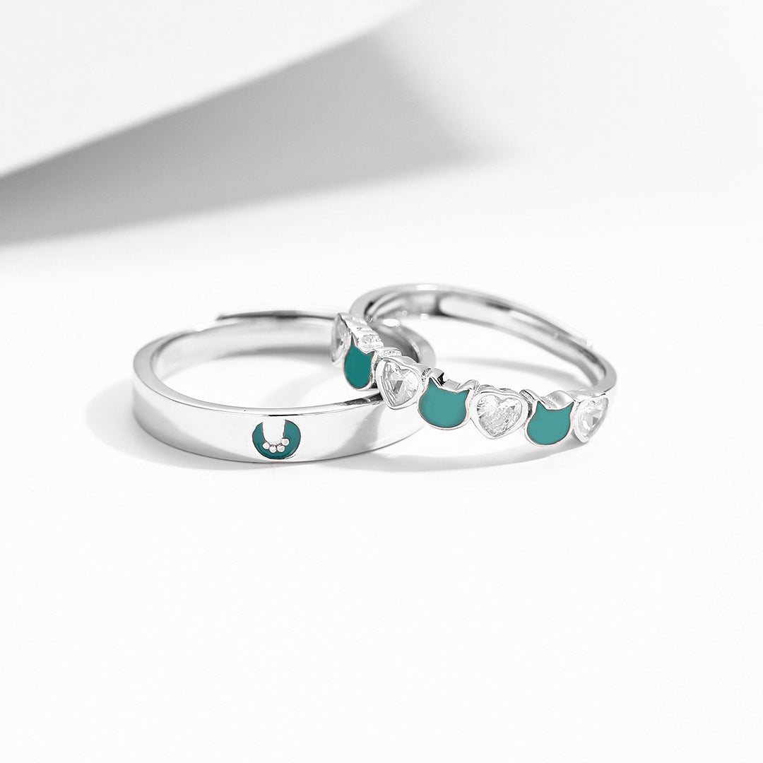Cat Diary S925 Sterling Silver Ring