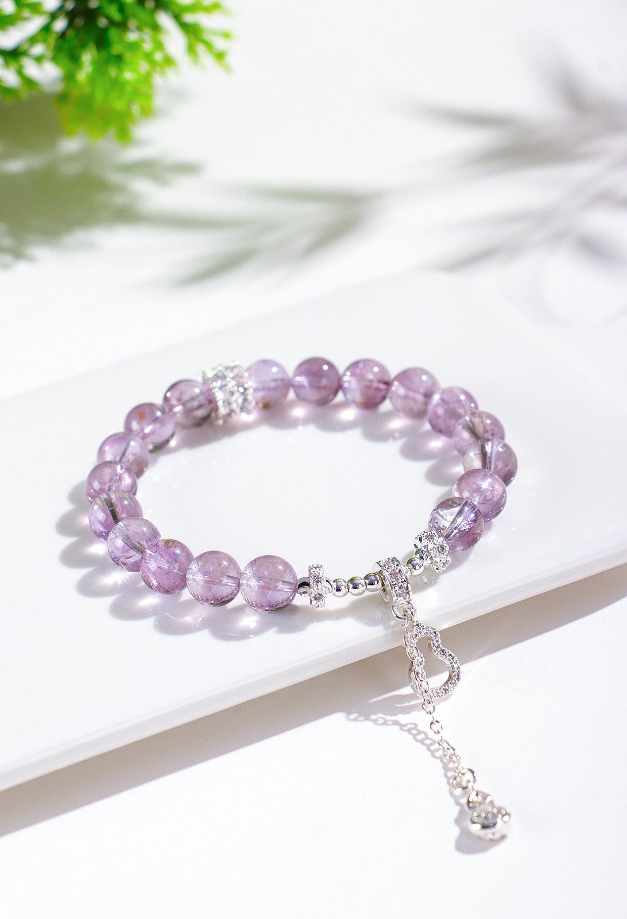 Planderful Fortune's Favor Amethyst Bracelet – Elegant Women's Fashion Accessory
