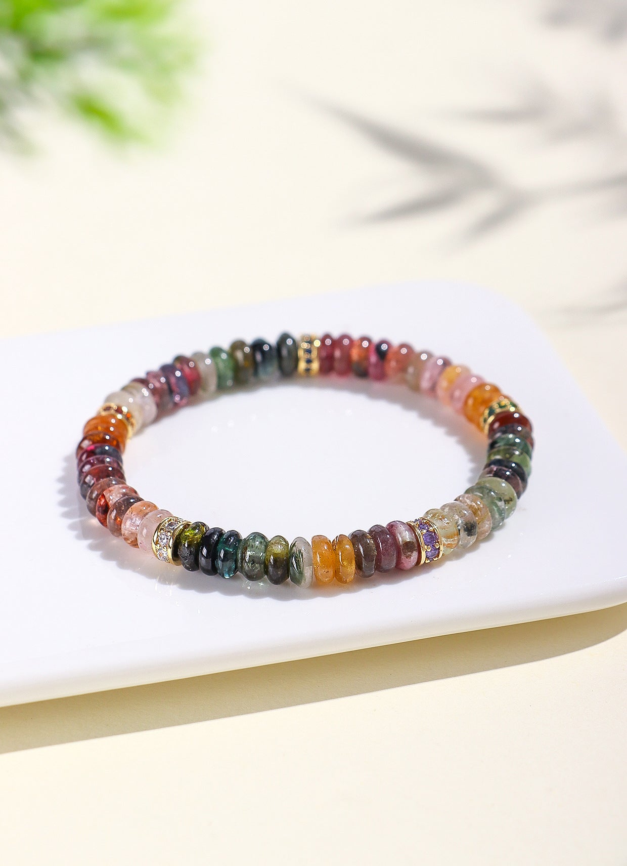 Planderful Fortune's Favor Bracelet – Exquisite Natural Tourmaline Design