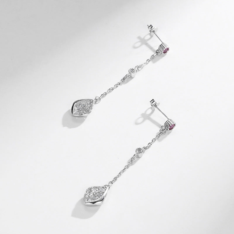Korean Stud 925 Sterling Silver Earrings