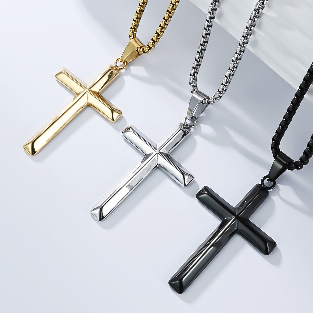 Stainless Steel Cross Necklace