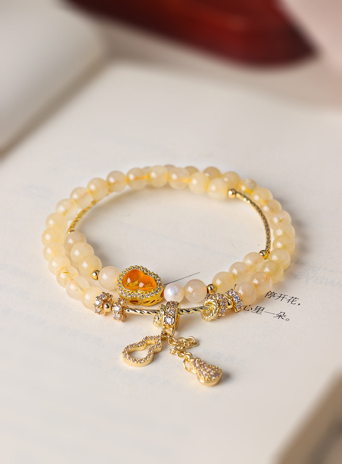 Freshwater Pearl Aquamarine Amethyst Bracelet