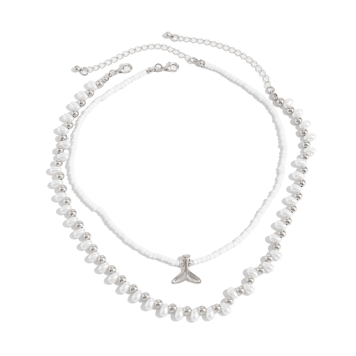 Fishtail Pearl-Style Coastal Necklace Collection