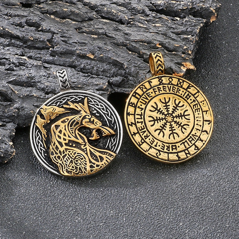 Planderful Celtic Knot Pendant Bold For Men Stainless Steel