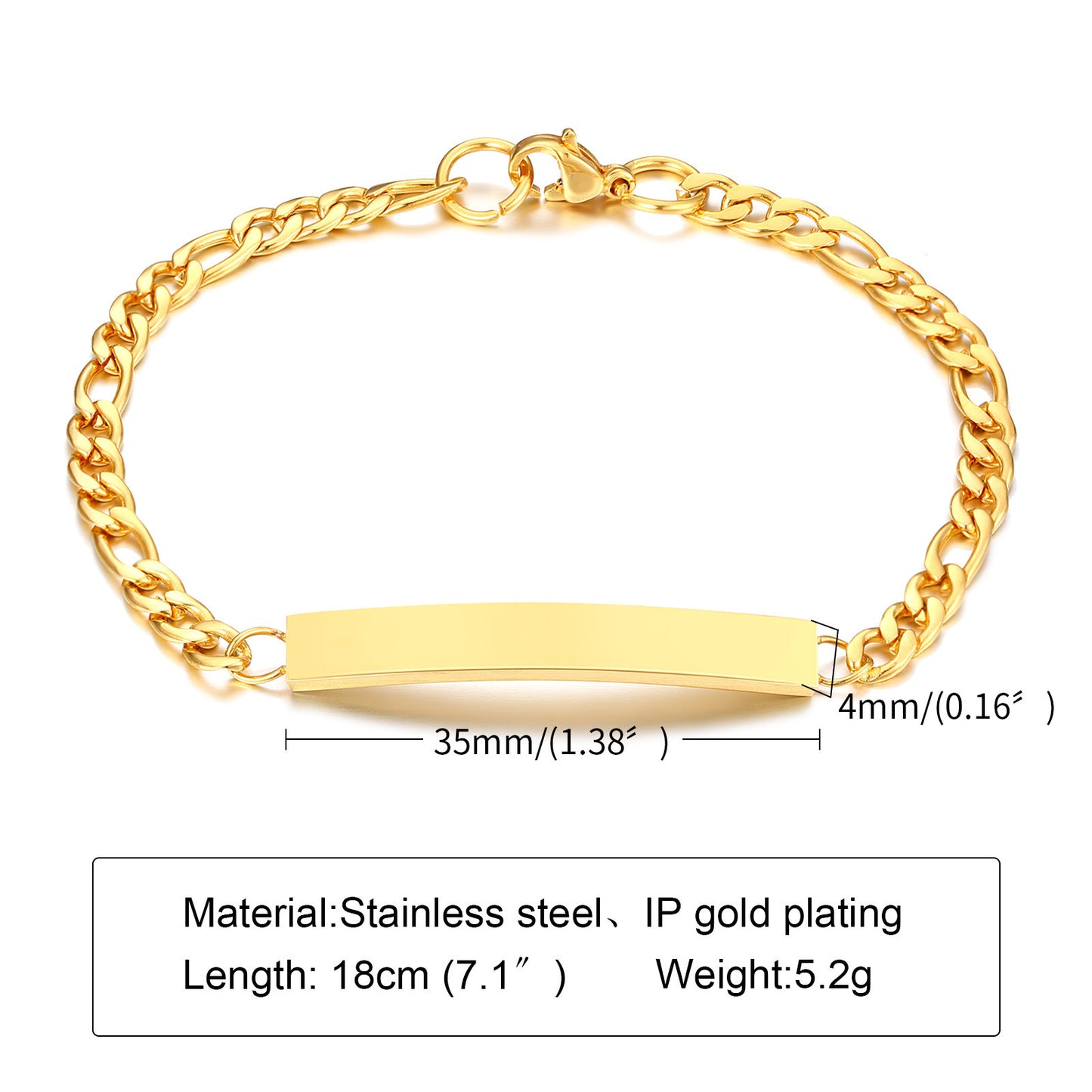 Cross-Border Stainless Steel Curved Bracelet Female Titanium Steel Korean Version Fashion Jewelry