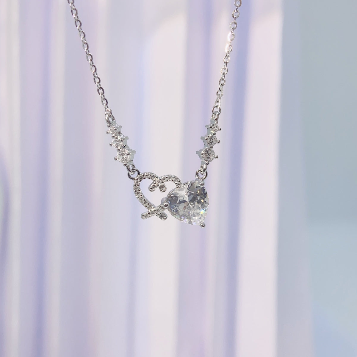 Light Luxury 925 Sterling Silver Women's Pendant Necklace
