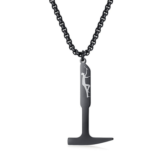 Shawshank Redemption Hammer Pendant Necklace For Film Fans Planderful Durable Titanium Steel Jewelry