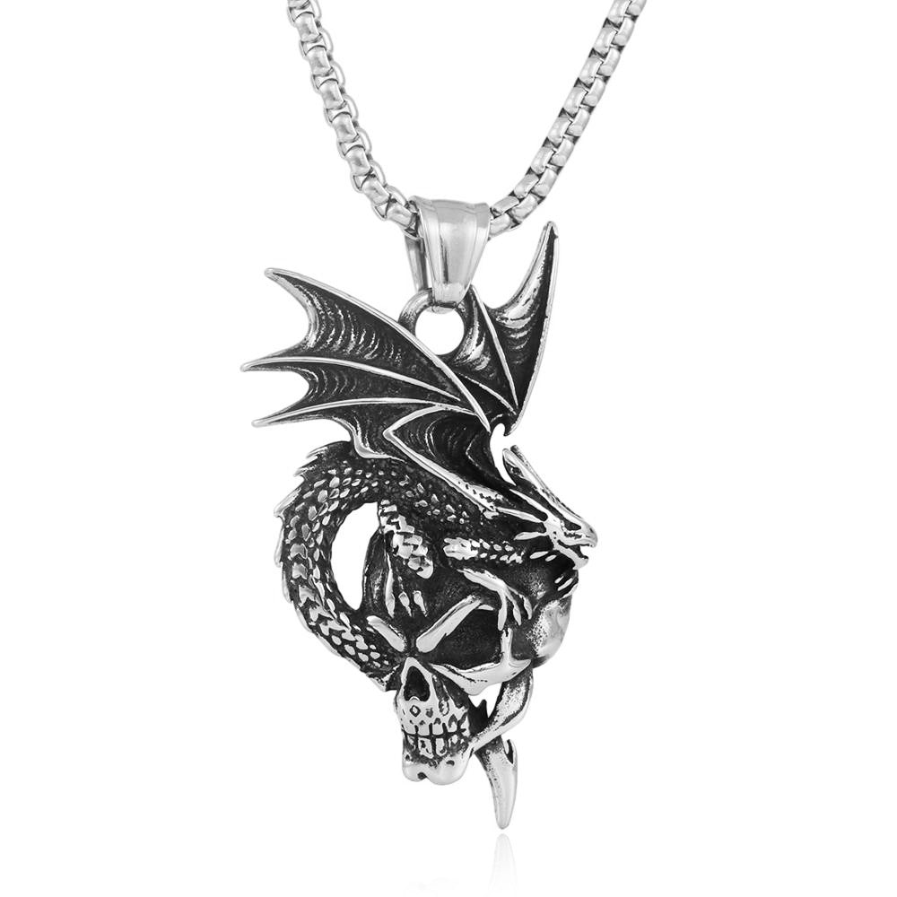 European And American Stainless Steel Pterosaur Pendant
