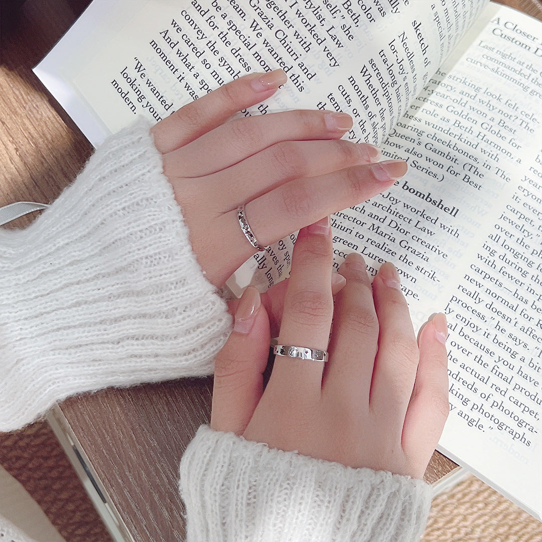 Star Moon S925 Sterling Silver Ring
