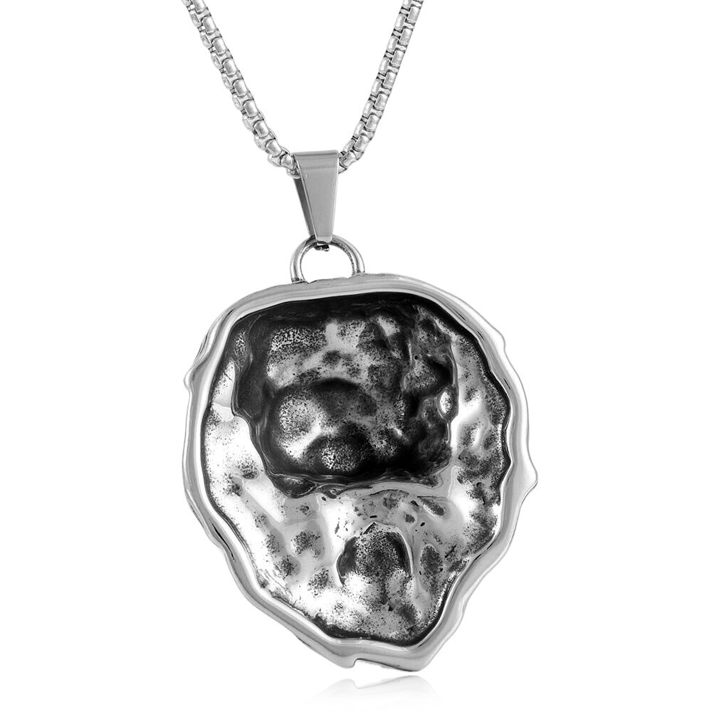 European And American Stainless Steel Lion Pendant Necklace