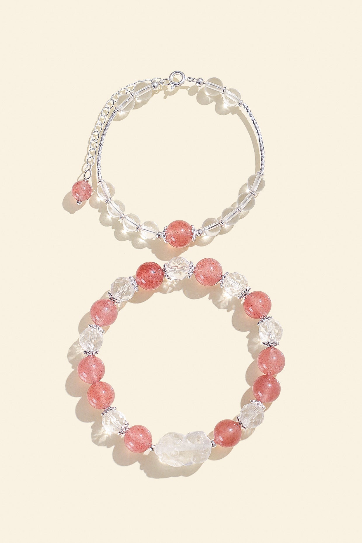 Planderful Fortune's Favor Bracelet – Fresh and Sweet Crystal Stacked Design