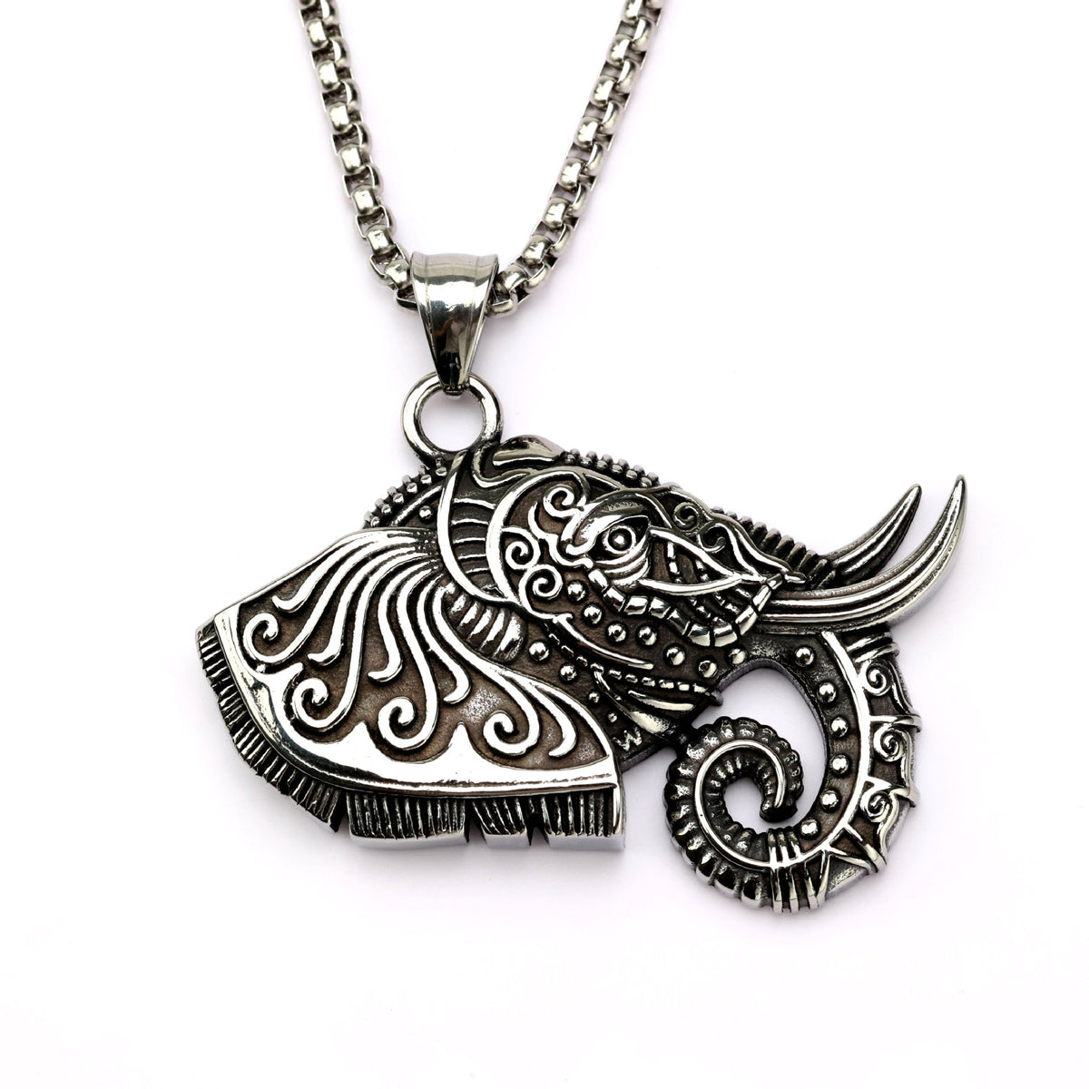 Vintage Stainless Steel Men's Ring