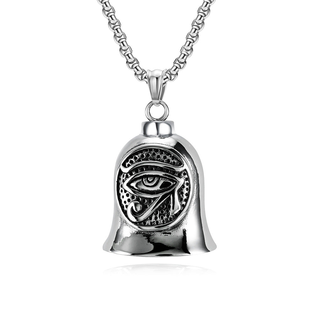 Symbolic Pendants — Eye of Horus, Prayer Hands & Odin