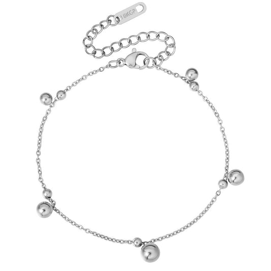 Planderful Everyday Genie Bracelet For Women Simple Round Bead Bell Statement Jewelry