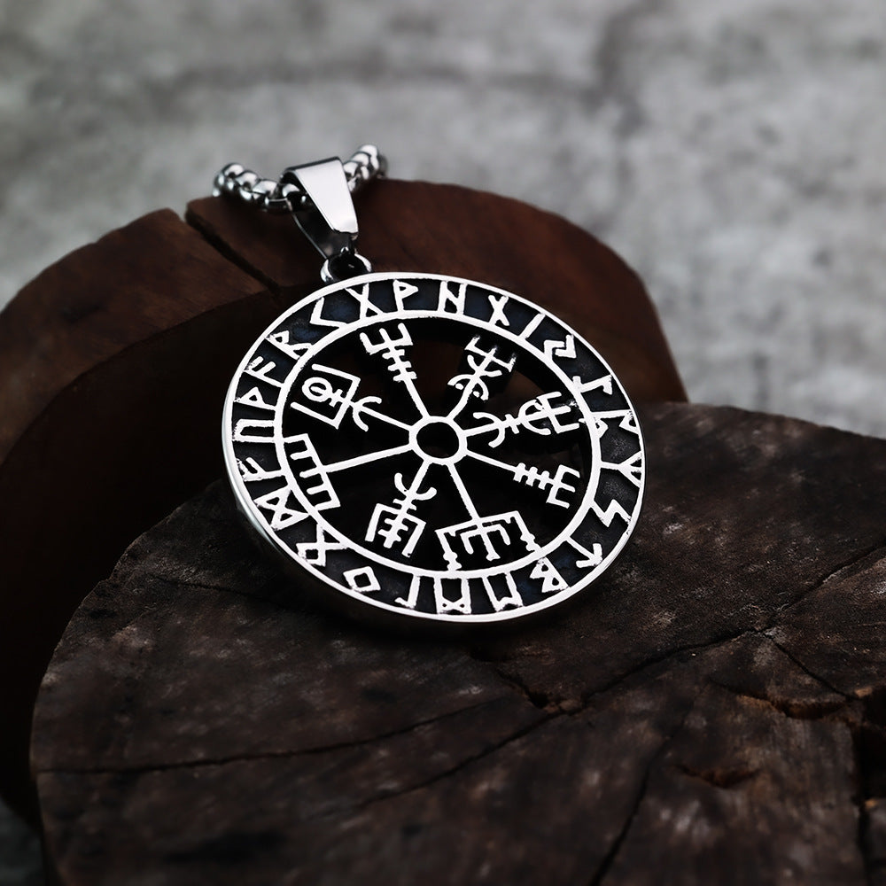 European And American Style Compass Personalized Pendant Jewelry