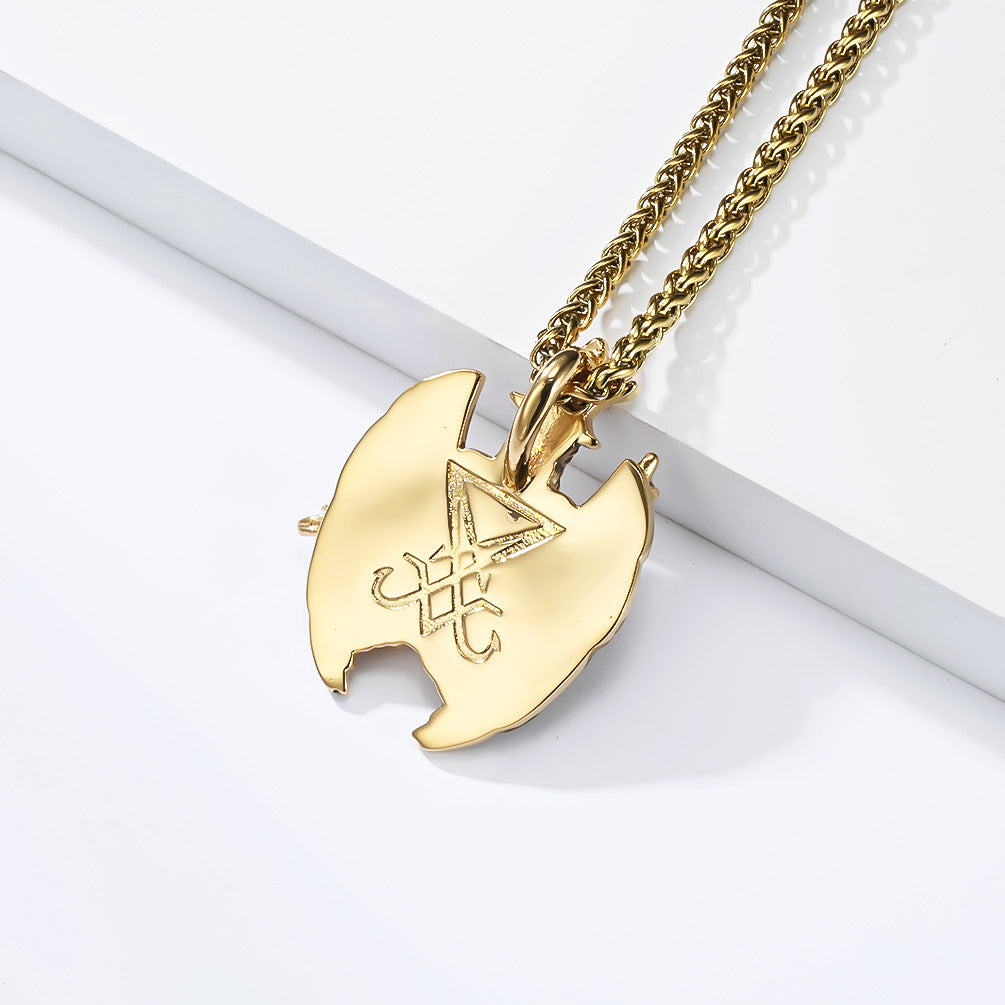 Stainless Steel Vintage Punk Necklace