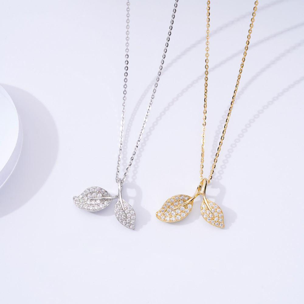 S925 Sterling Silver Necklace Wholesale Female Collarbone Chain