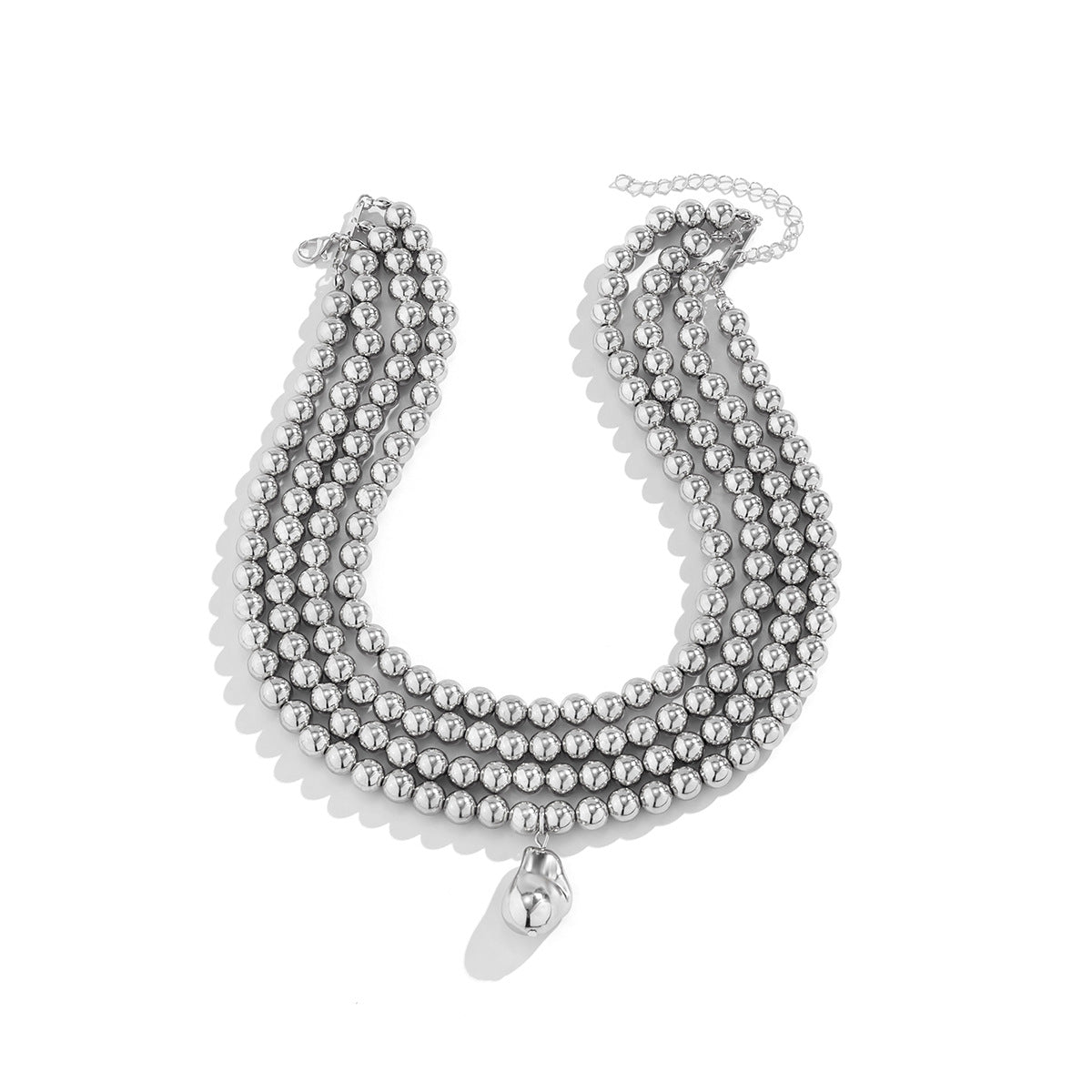 Elegant Layered Pearl Pendant Necklace for Ladies in Vienna Verve Line
