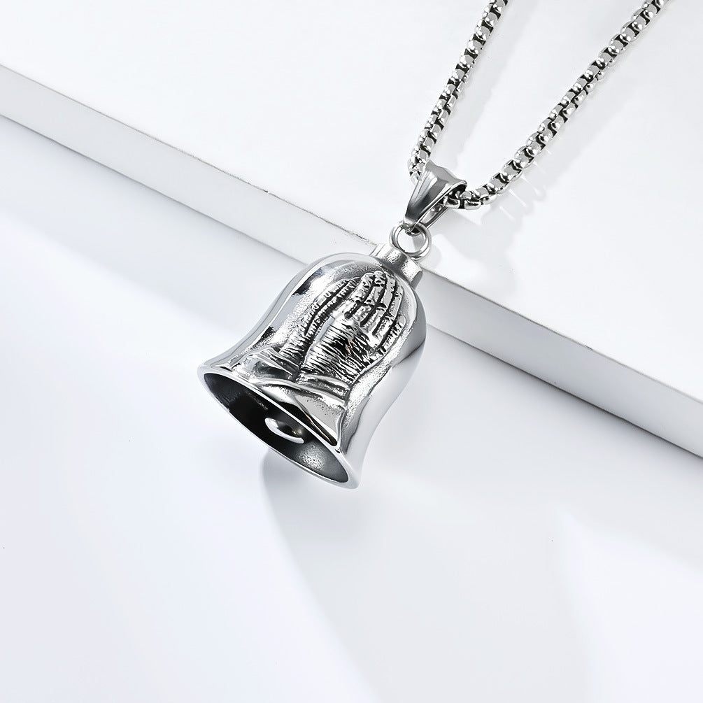 Symbolic Pendants — Eye of Horus, Prayer Hands & Odin