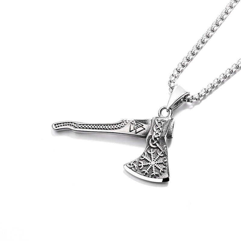 Steel Necklace - Vintage Men's