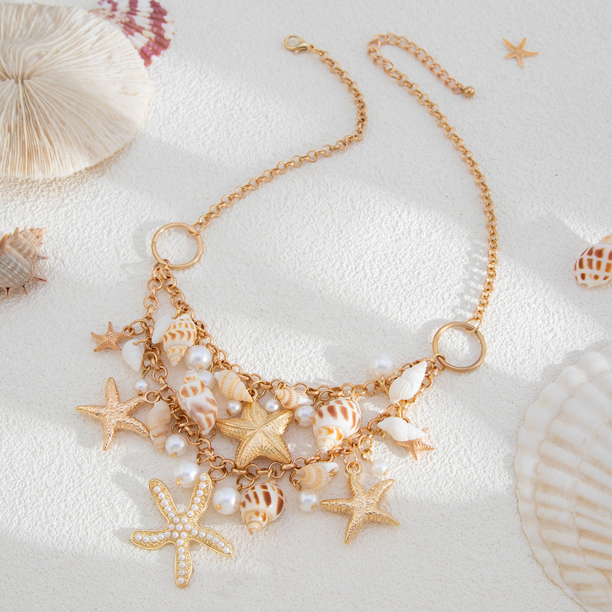 Planderful Vienna Verve Necklace – Elegant Beach-Inspired Design