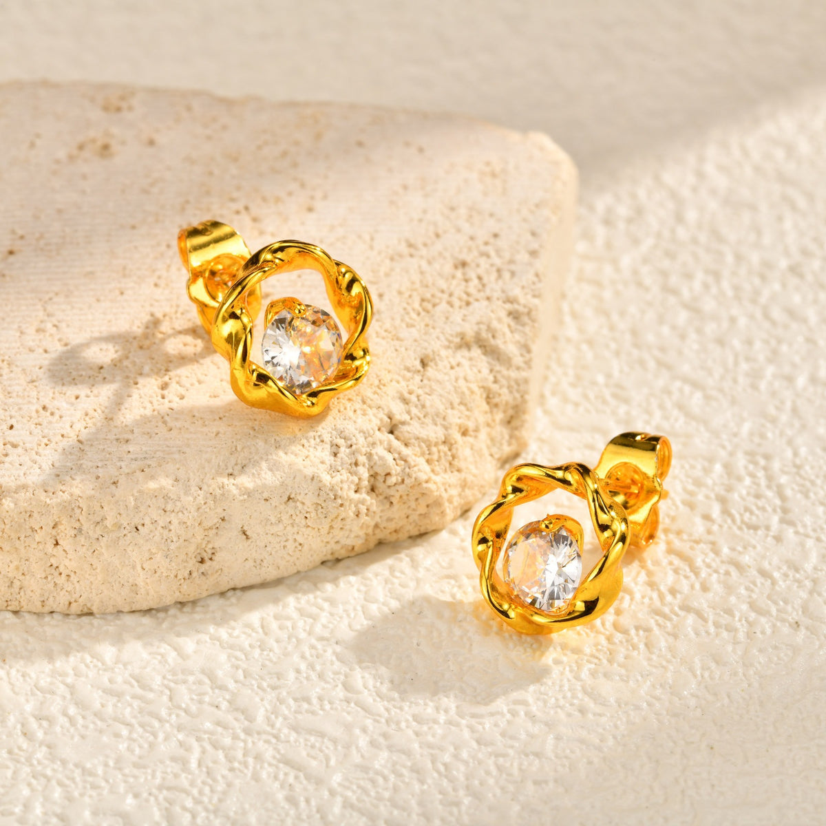Zircon Vintage Earrings