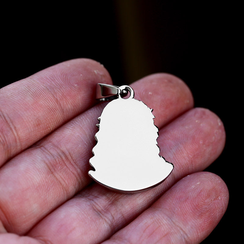 Stylish Titanium Steel Pendant for Men - Vintage European and American Hipster Jewelry Wholesale