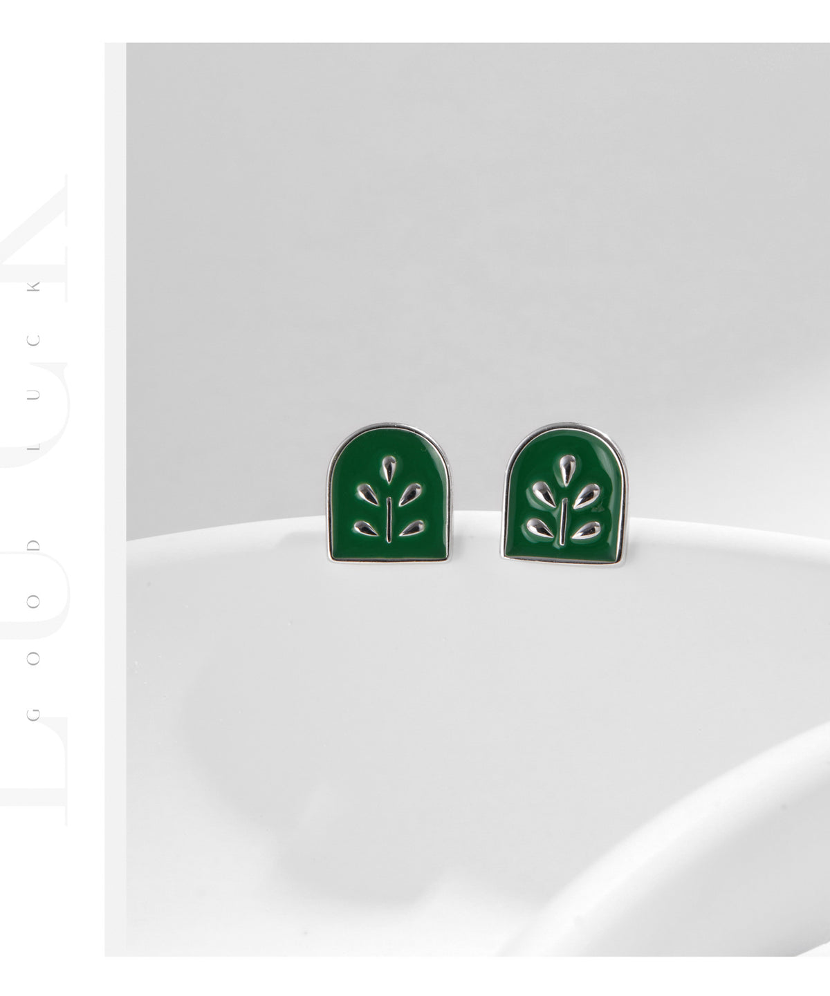 925 Sterling Silver Tulip Earrings