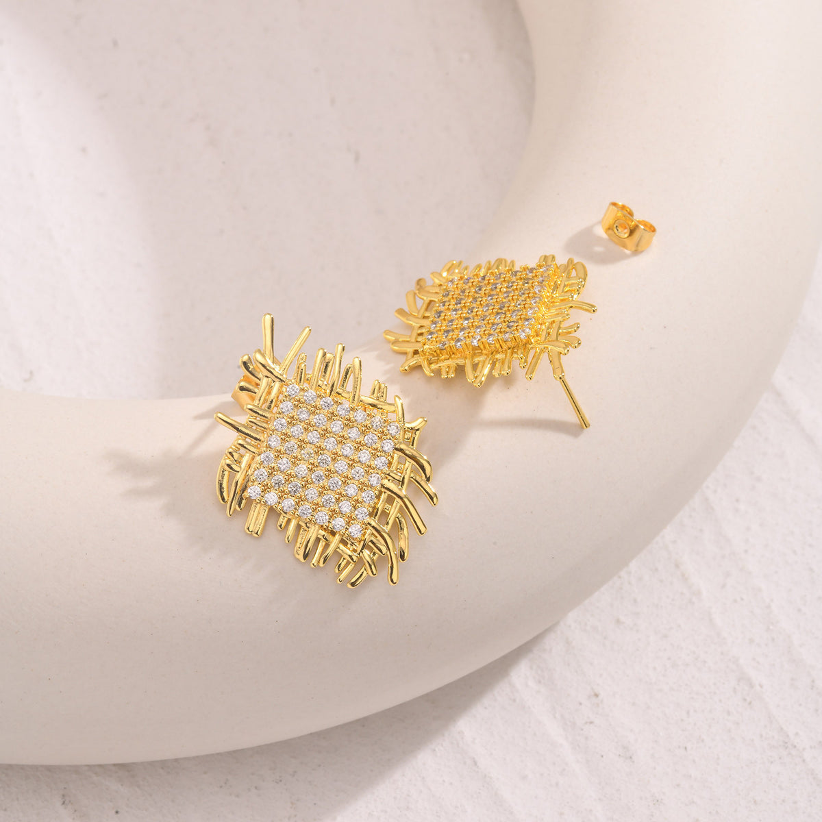 Zircon Earrings
