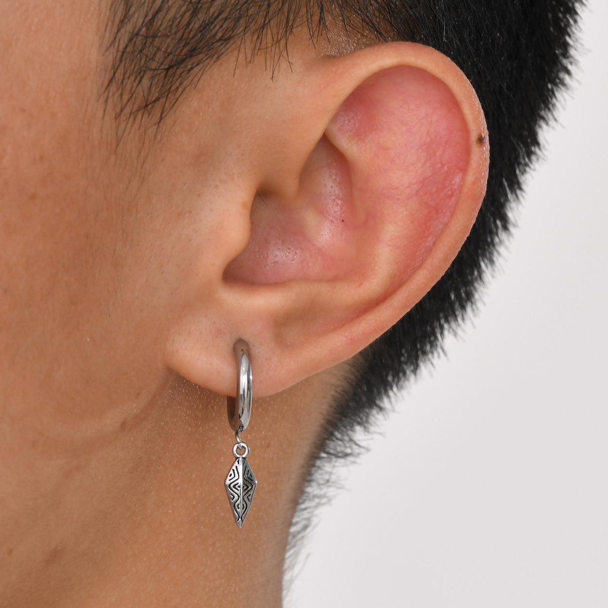 11111 Stainless Steel Geometric Earrings