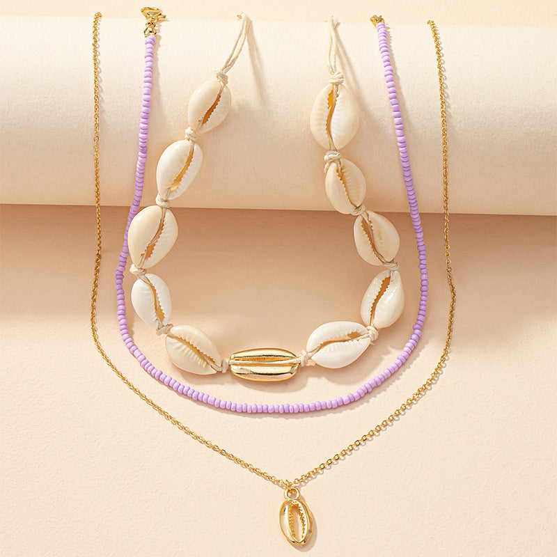 Exaggerated Personality Vienna Verve Metal Necklace Set - Wholesale Fashion Jewelry