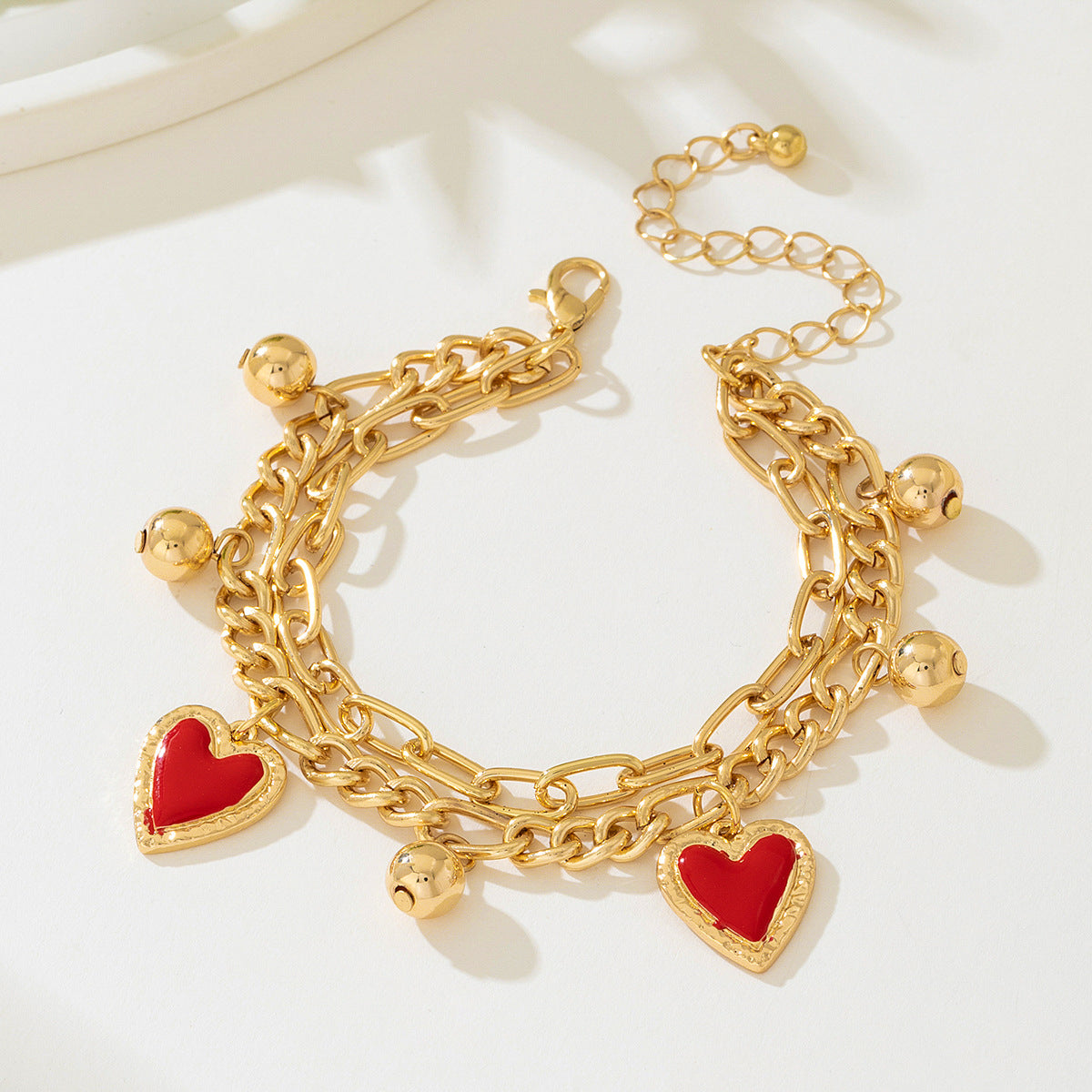 Planderful Vienna Verve Bracelet – Stylish Double-Layer Metal Design