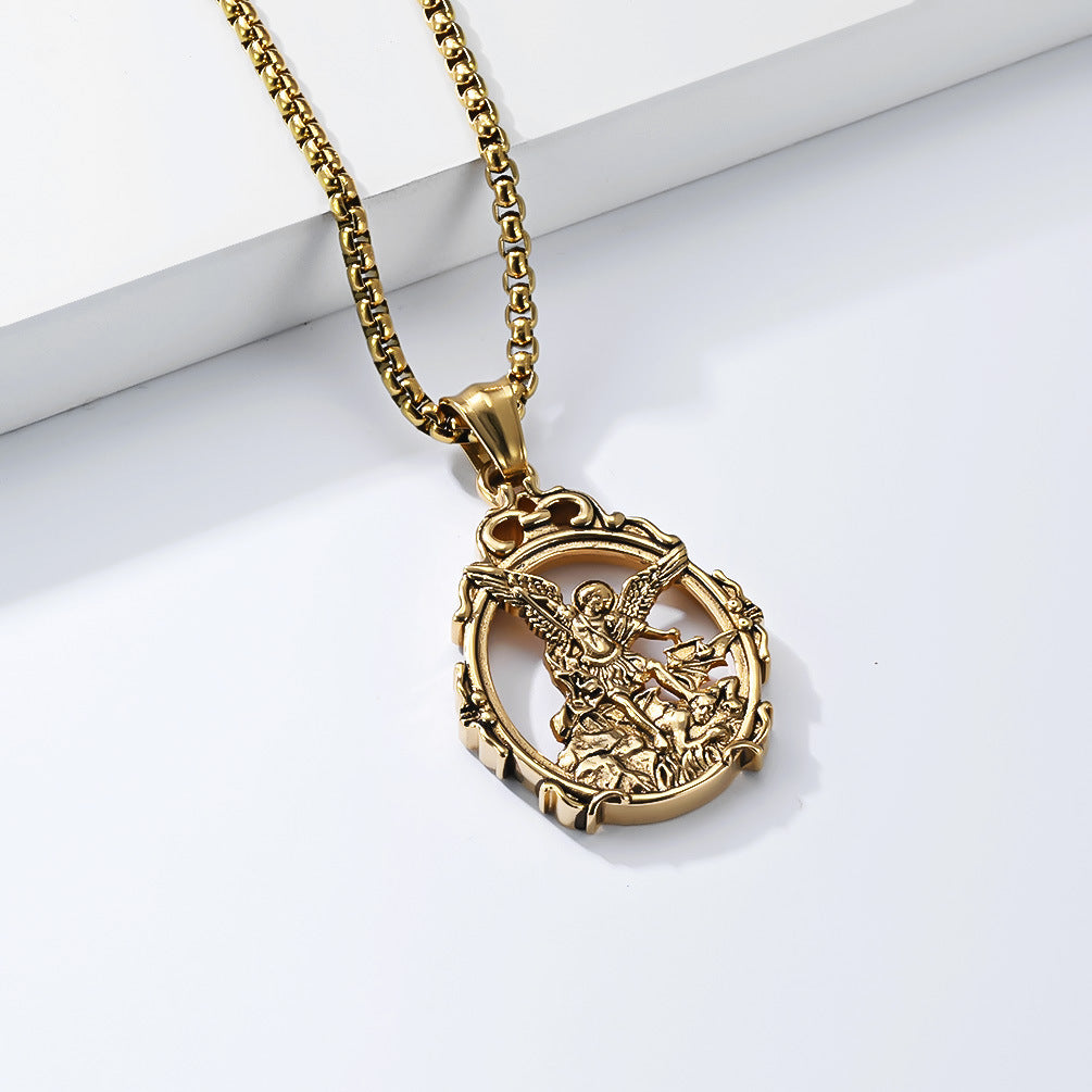 Stainless Steel Vintage Necklace