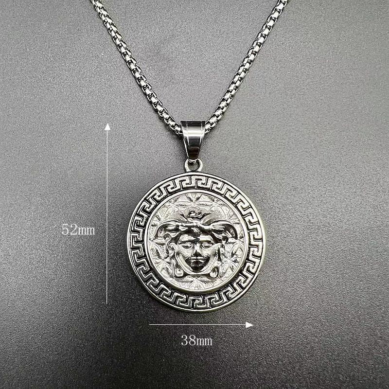 Steel Necklace – Statement Hip Hop Pendant