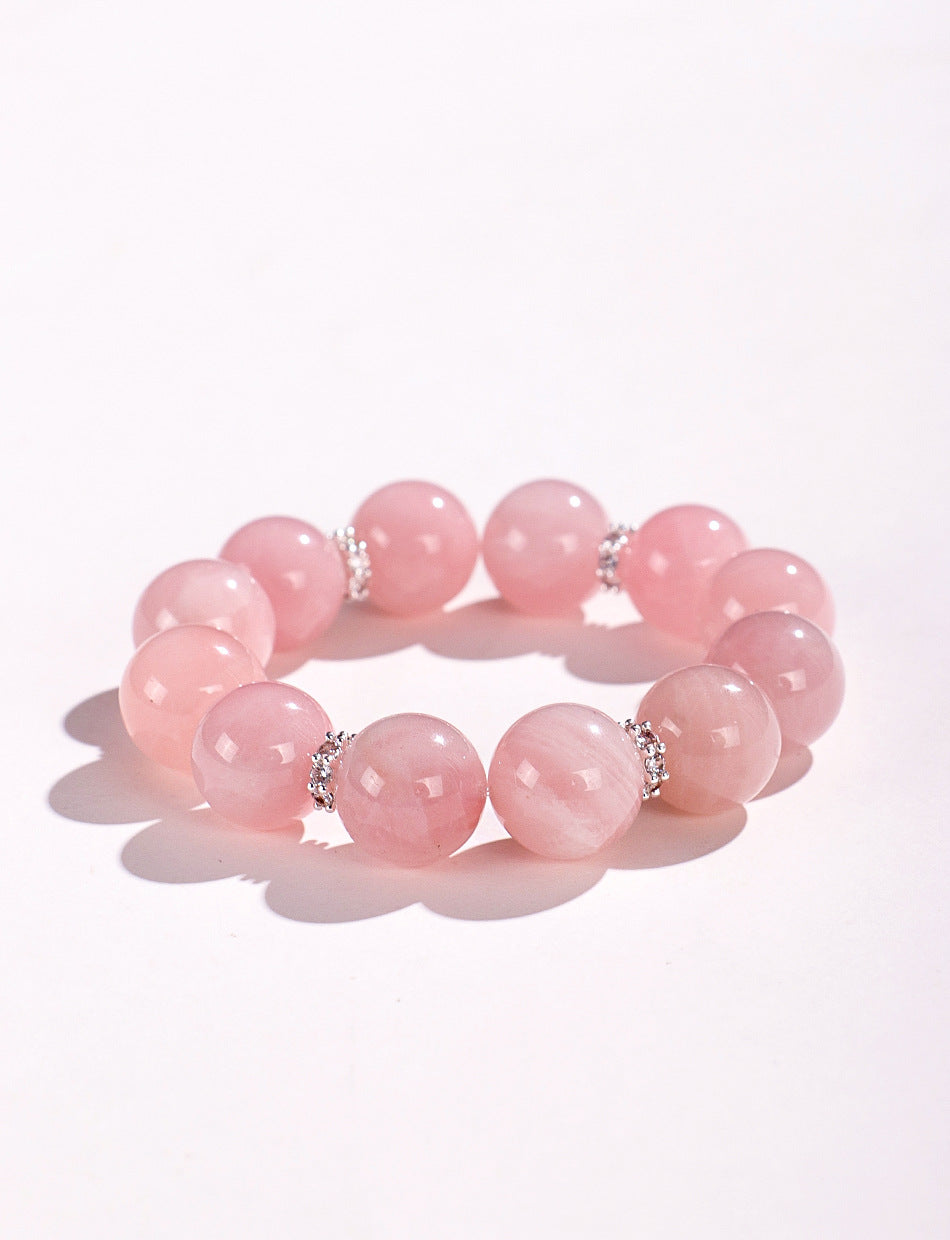 Planderful Fortune's Favor Bracelet – Fresh and Sweet Pink Crystal Design