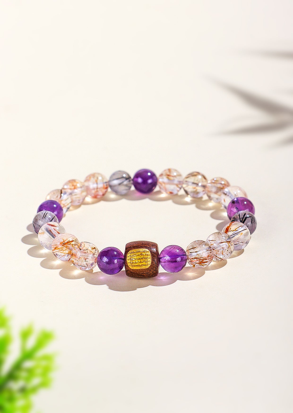 Planderful Fortune's Favor Bracelet – Elegant Black Crystal Design