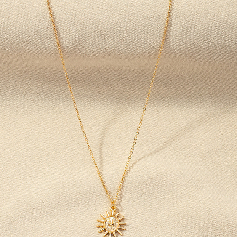Sunflower Sunbeam Necklace - Vienna Verve Collection