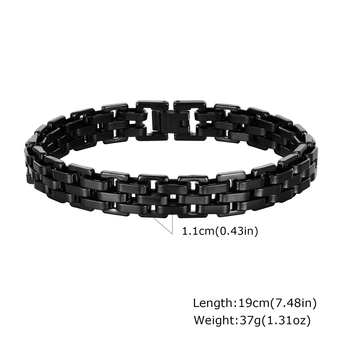 Planderful Mens Stainless Steel Bracelet Exquisite Everyday