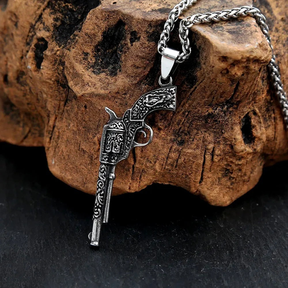 Punk Mold Stainless Steel Men's Pendant Necklace