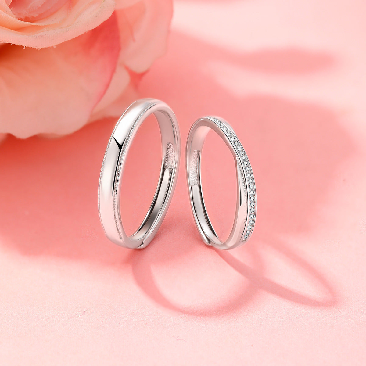 Promise Pair S925 Sterling Silver Ring