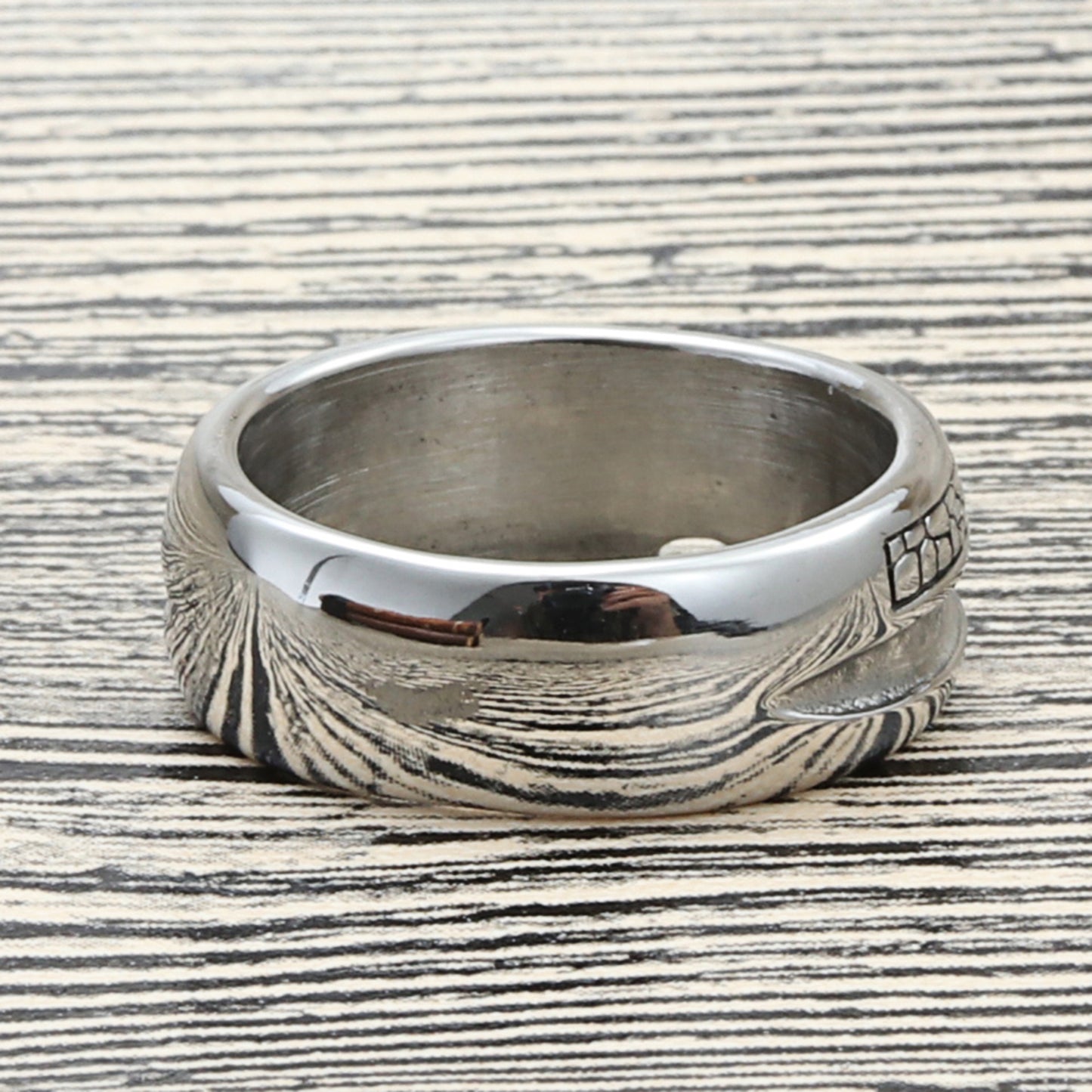 Titanium Steel Snake Design Ring for Men and Women - Retro Punk Style, Unisex Stainless Steel Accessory