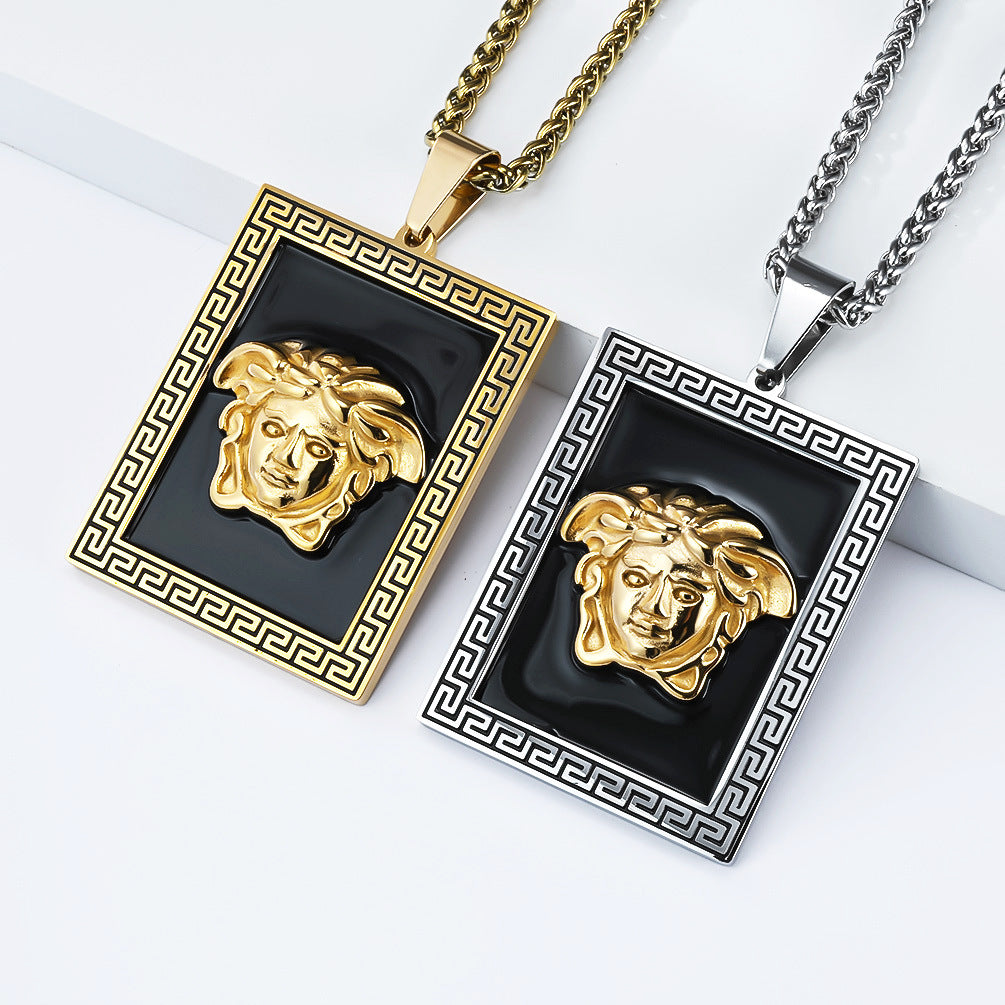 Stainless Steel Vintage Necklace