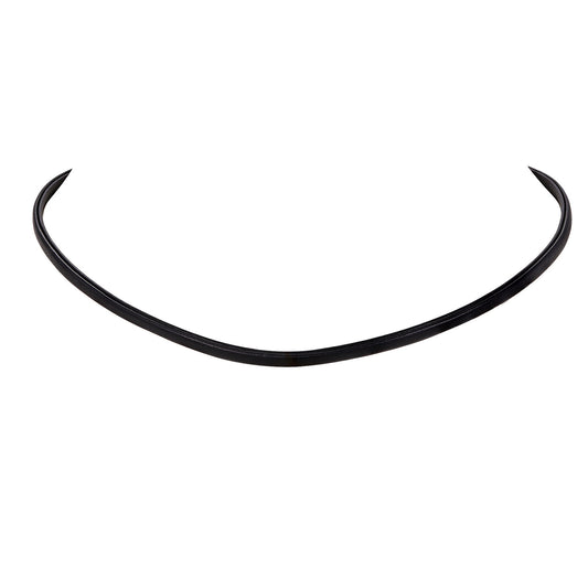 Stainless Steel Leather Necklace Collar – Gothic