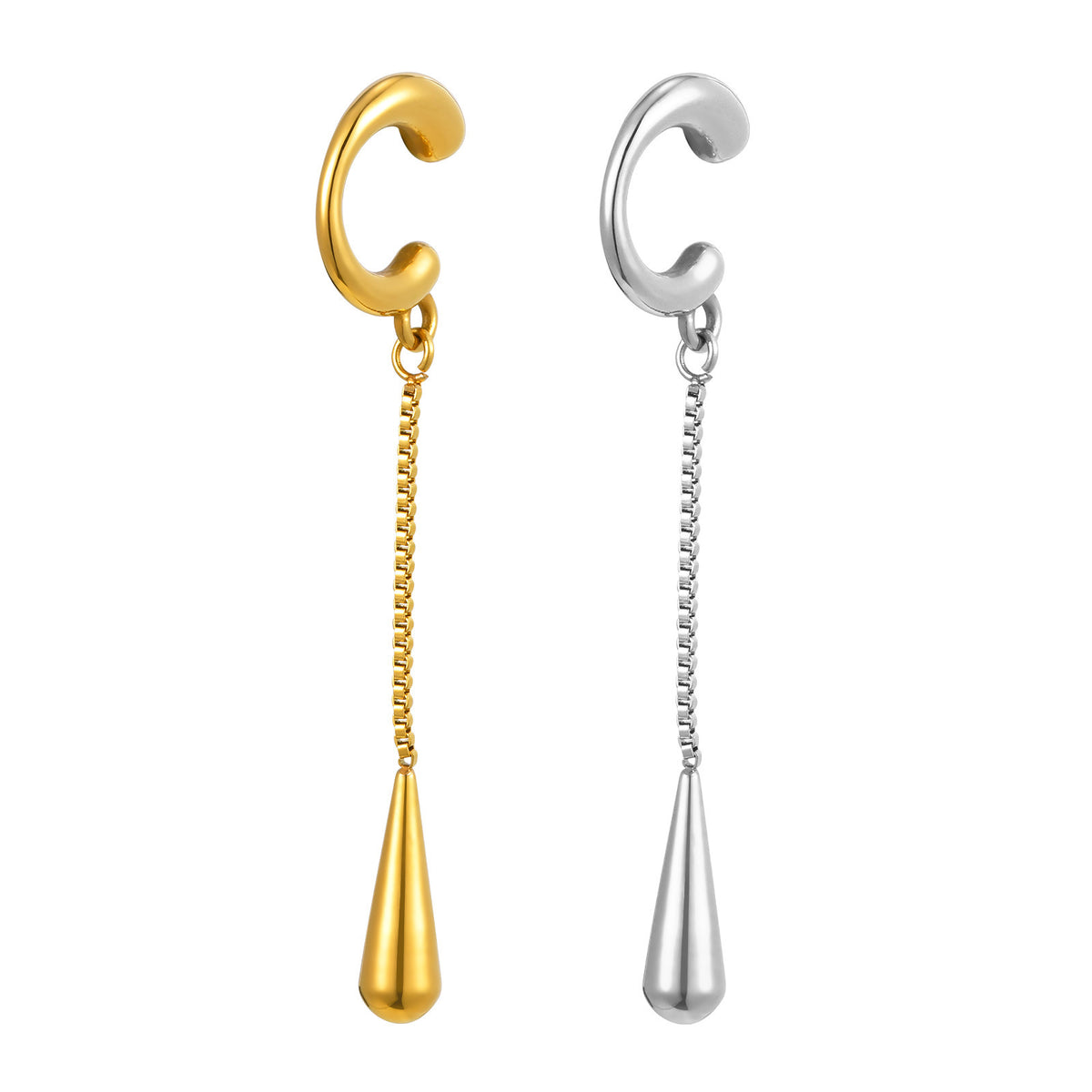 Stainless Steel Single Earring