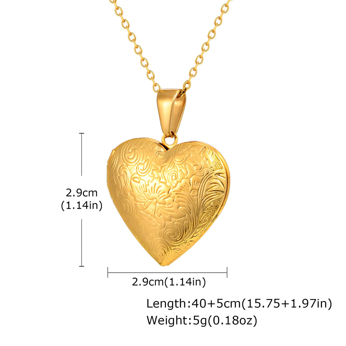 Heart Stainless Steel Necklace